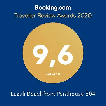 Apartament Lazuli Beachfront Penthouse 504 *